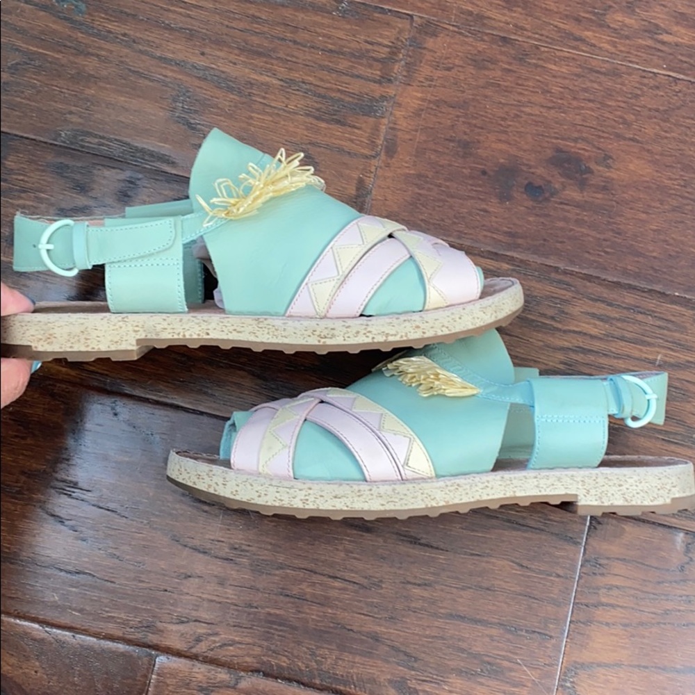 Camper Twins Leather Sandals - Picture 3 of 12
